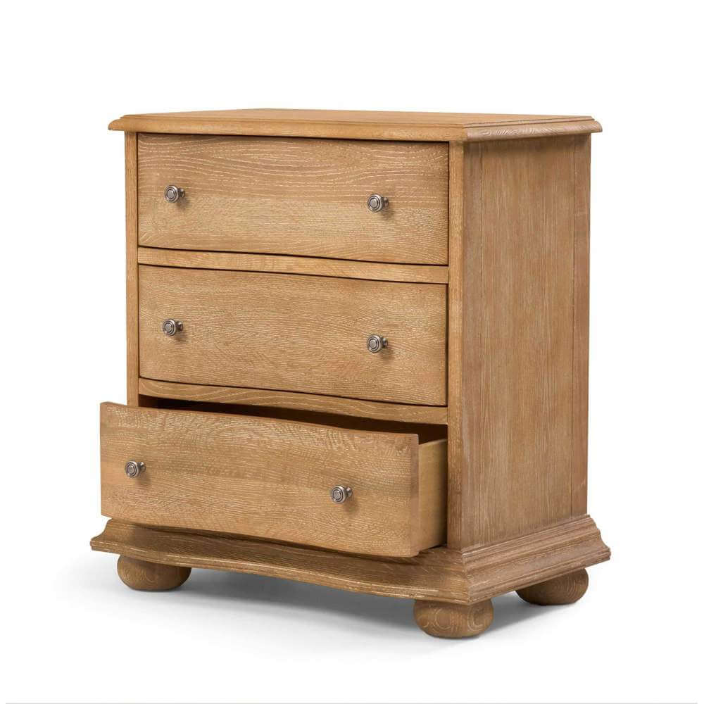 Emporium 3 Drawer Chest, Weathered Oak